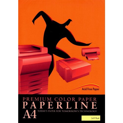 PAPIR A4 U BOJI-TAMNO NARANDŽASTI INTENZIVNI PEPERLINE 80gr.